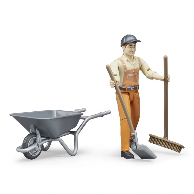 Bruder Bworld Municipal Set with Figure