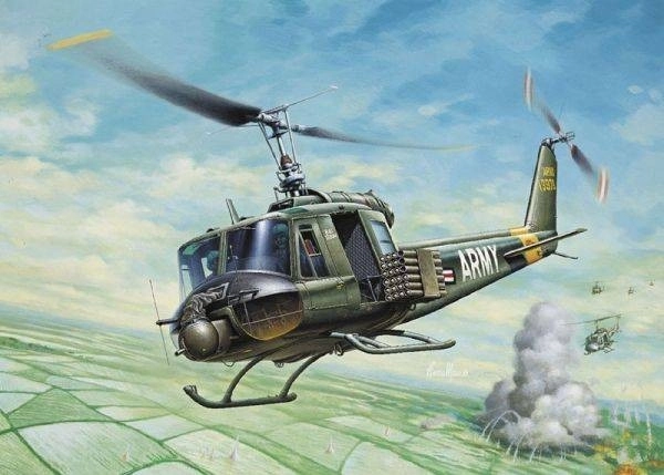 Helicopter Model UH-1B Huey