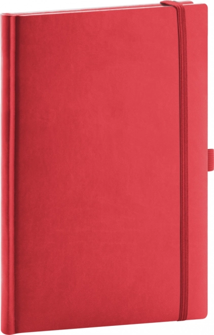 Notique Lined Red Notebook