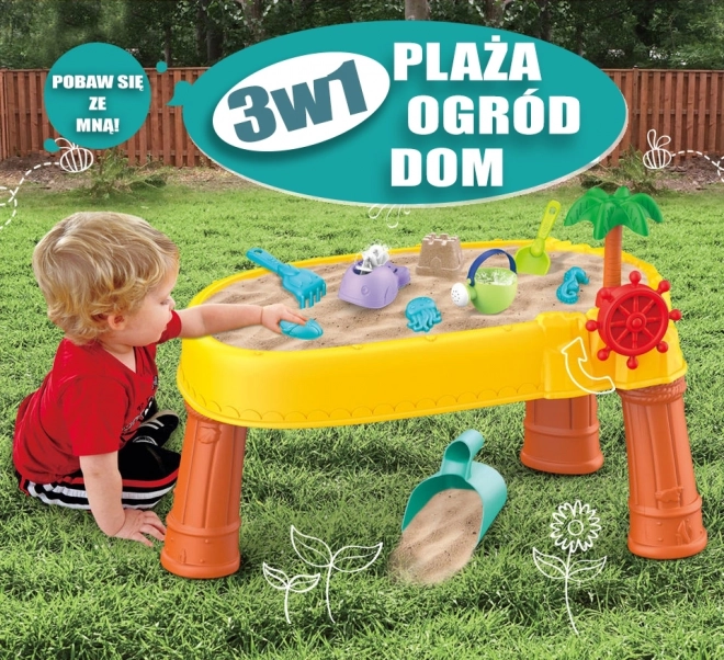 Pirate Ship Water and Sand Table by Woopie