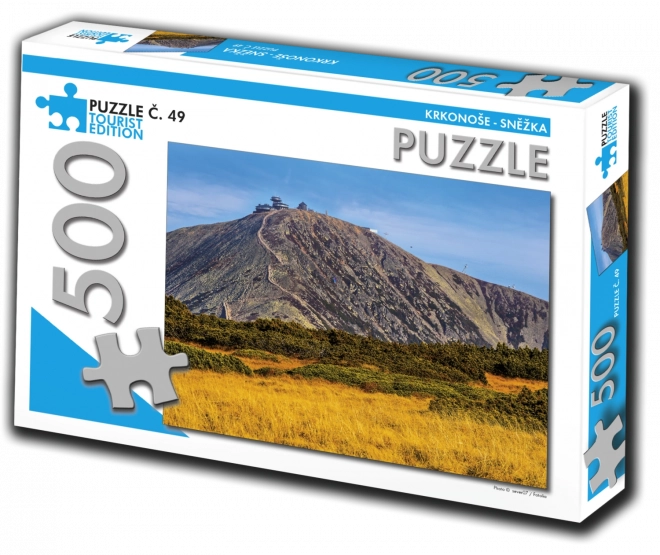 Tourist Edition Puzzle Krkonoše, Sněžka 500 pieces
