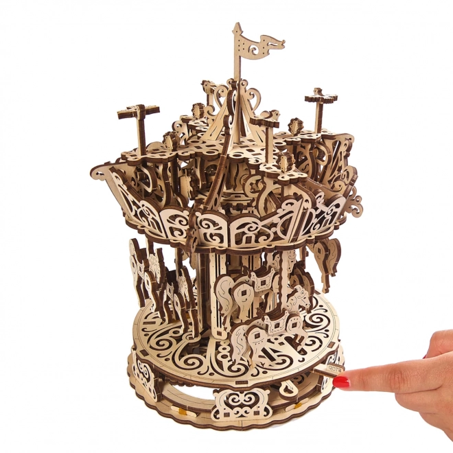 Ugears 3D Puzzle Carousel