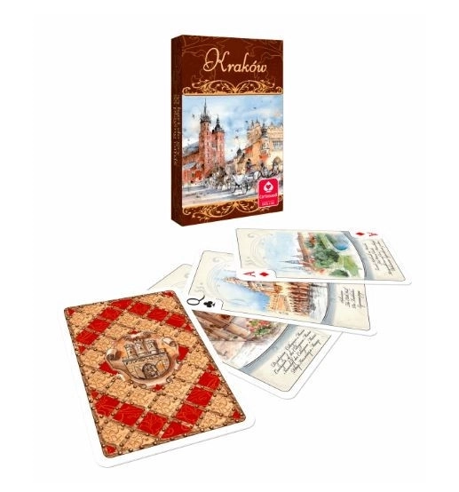 Watercolor Krakow Playing Cards