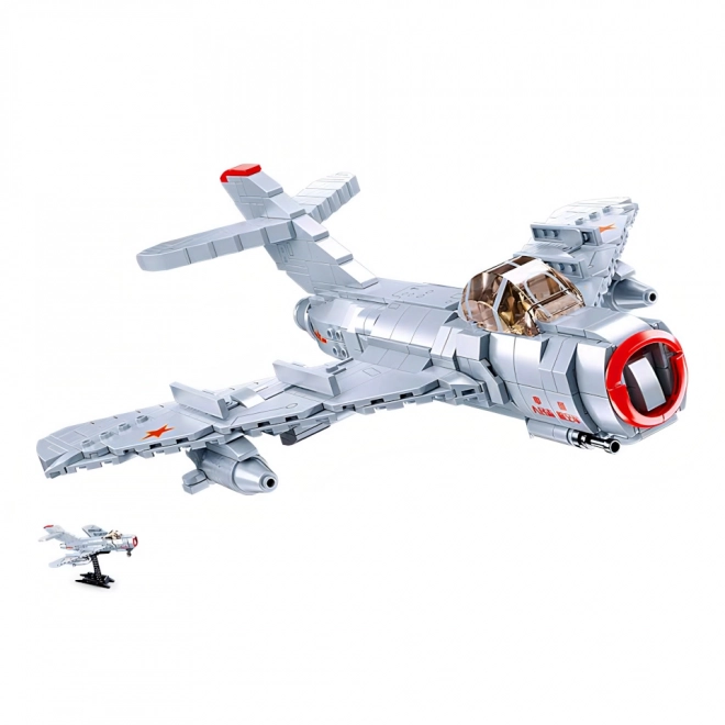 Sluban Model Bricks MiG-15 Fighter Jet Set