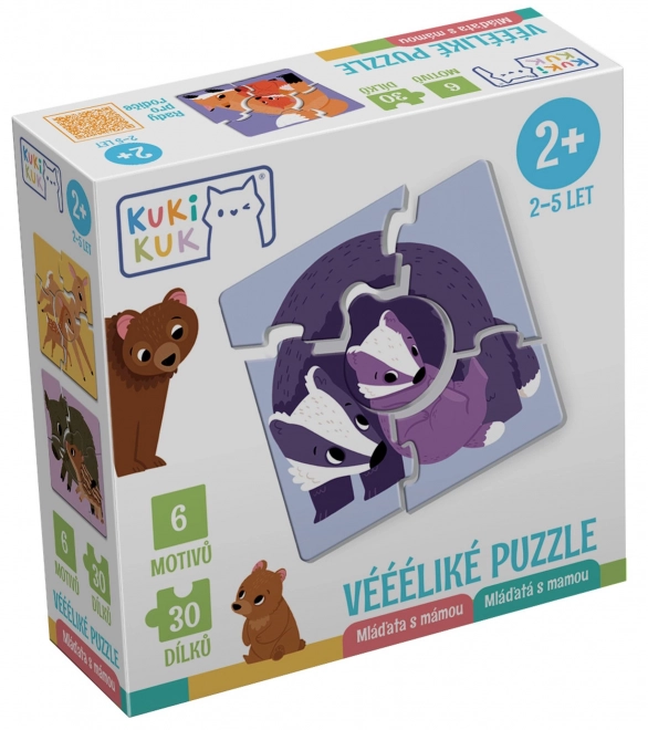 Giant Baby Animal Puzzle Set