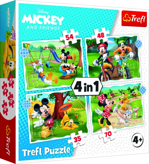 Fun Day with Mickey Puzzle Set