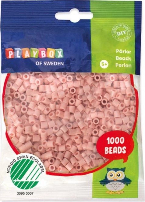 Playbox Fuse Beads - Peach and Flesh Tones 1000 Pieces