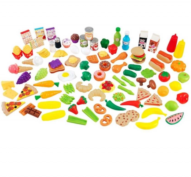 Kidkraft Play Food Set with 115 Accessories