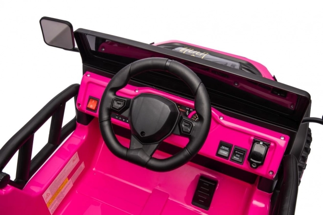 Pink 24V Electric Ride-On Car