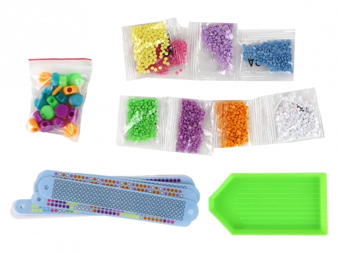 Bracelet Making Kit with Diamonds