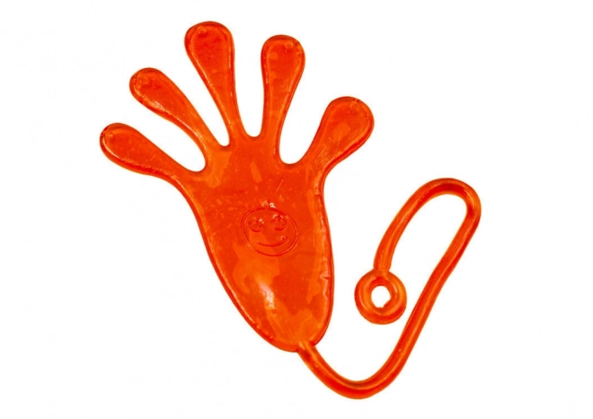 Sticky Hand Slime Orange