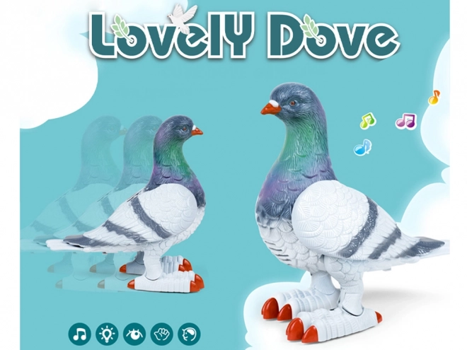 Interactive Pigeon Walking Game Funny Toy