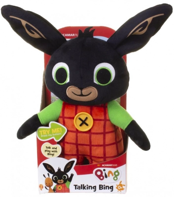 Talking Plush Bing Rabbit Toy in Czech