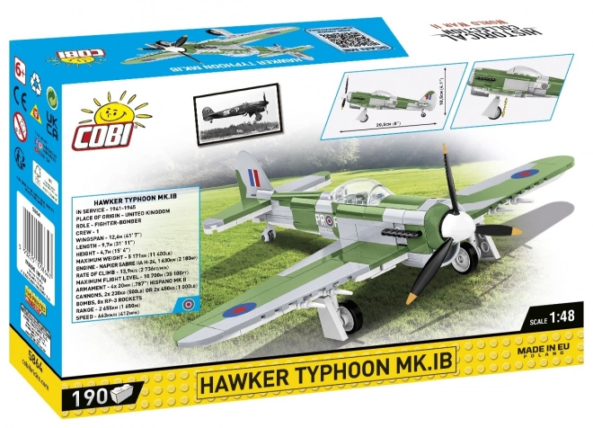 Hawker Typhoon Construction Blocks