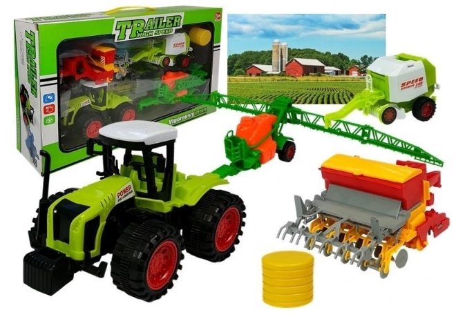 Farm Vehicle Playset