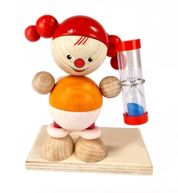 Hess Hourglass Timer with Lucia Doll for Tooth Brushing