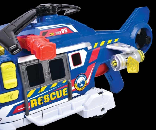 Rescue Helicopter with Light and Sound - 39 cm