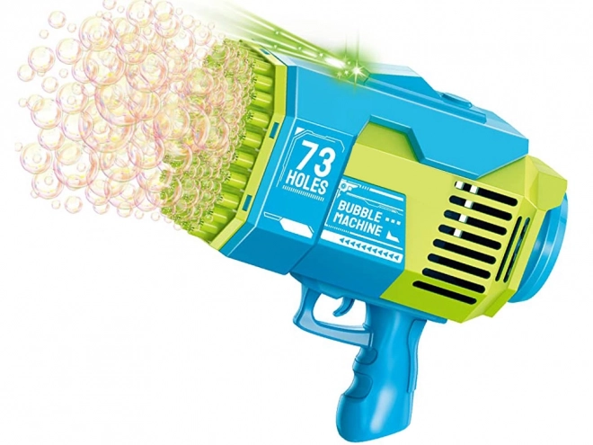 Soap Bubble Bazooka Toy – blue