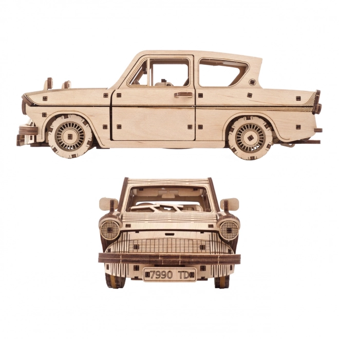 Harry Potter Flying Ford Anglia 3D Wooden Puzzle by Ugears