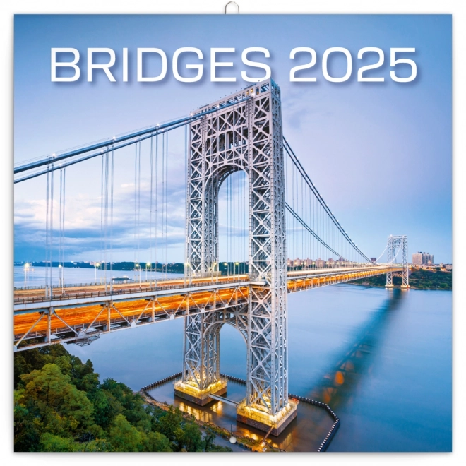 Notique Bridges Wall Calendar 2025