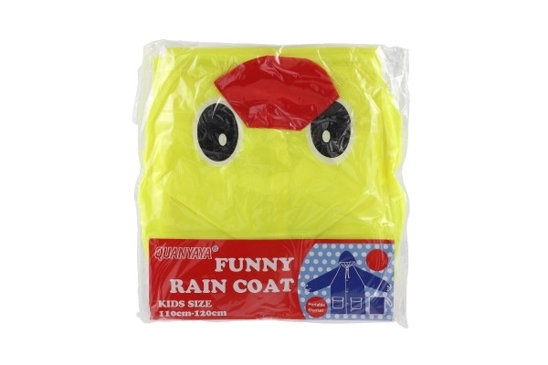 Children's Duck Raincoat Yellow