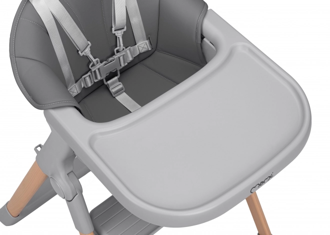 High Chair Momi Kala Gray