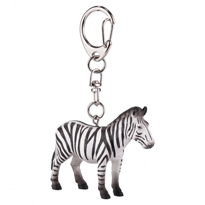 Mojo zebra keychain