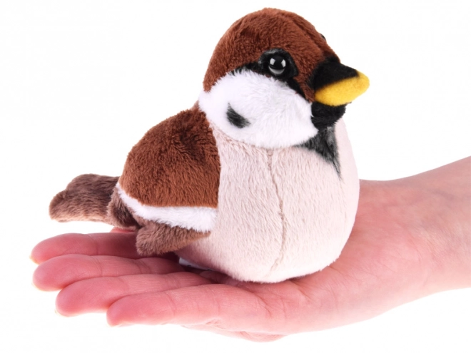 Stuffed Sparrow Toy 13 cm