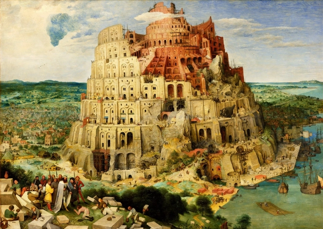 Enjoy Puzzle Pieter Bruegel: Tower of Babel 1000 Pieces