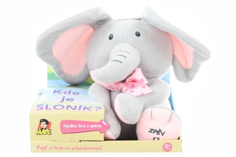 Battery Operated Hide and Seek Elephant Toy