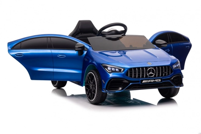 Blue Lacquered 4x4 Mercedes CLA 45s AMG Electric Car