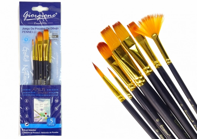 Artist Brush Set 7 Shapes