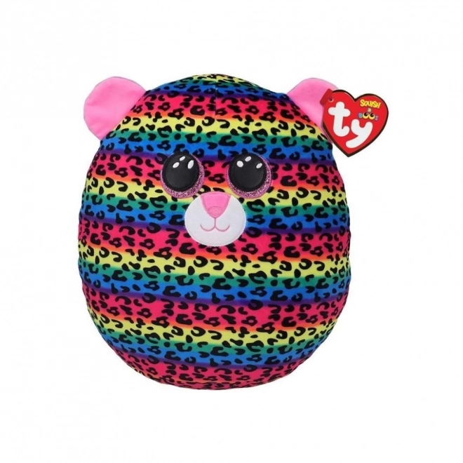 Multicolor Dotty Leopard TY Pillow Plush