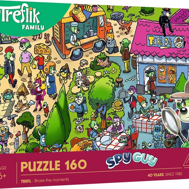 Puzzle Treflíci: Kém Guy 160 darab