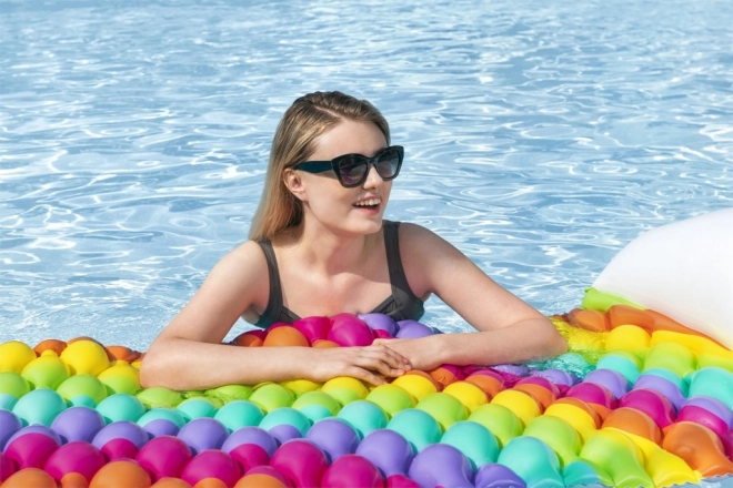 Inflatable Rainbow Air Mattress