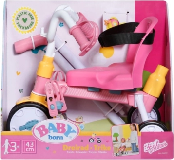 BABY born triciclo per bambini con asta di controllo