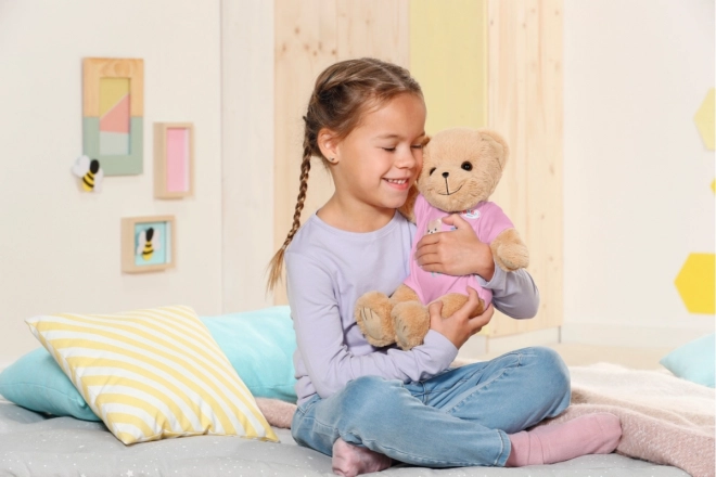 Baby Born Cute Teddy, Pink Outfit