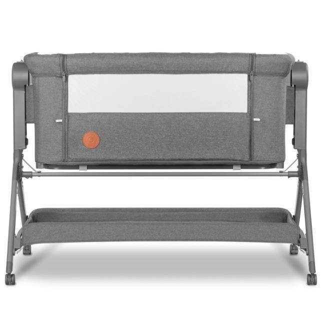 Leonie Plus Gray Crib with Rocking Function