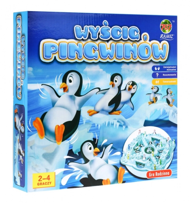 Penguin Race Board Game