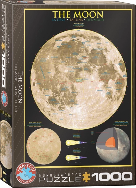 Puzzle Luna 1000 pezzi