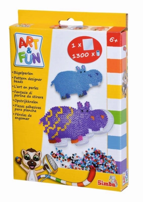 Animal Bead Ironing Set