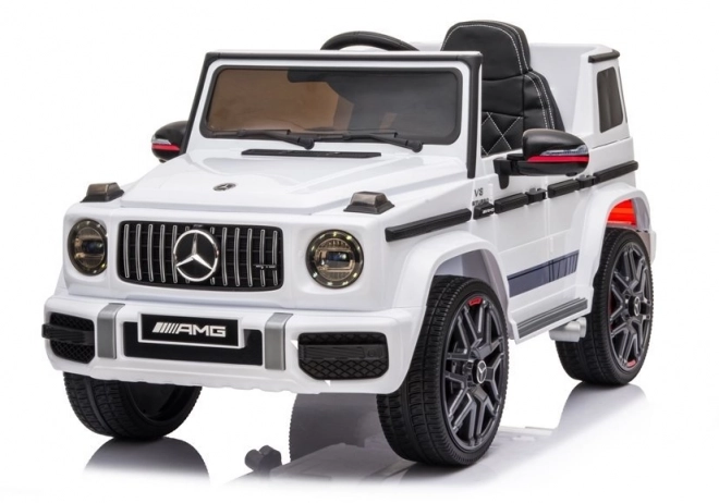 Mercedes AMG G63 White Electric Ride-On Car