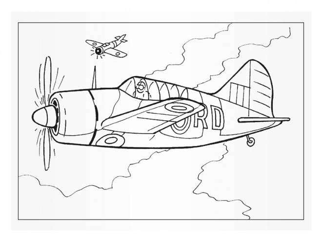 Coloring Book Airplanes