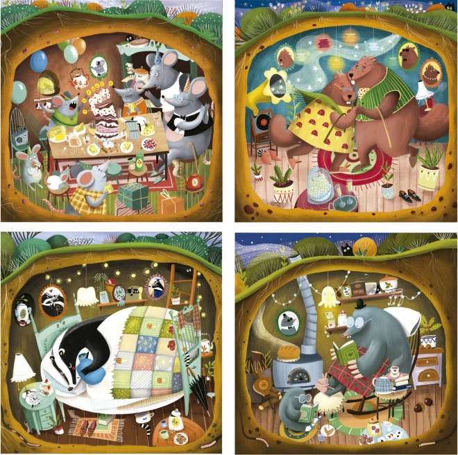 Educa Forest Tales Puzzle Set