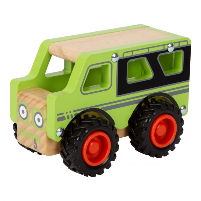 Small Foot Wooden Off-road Car