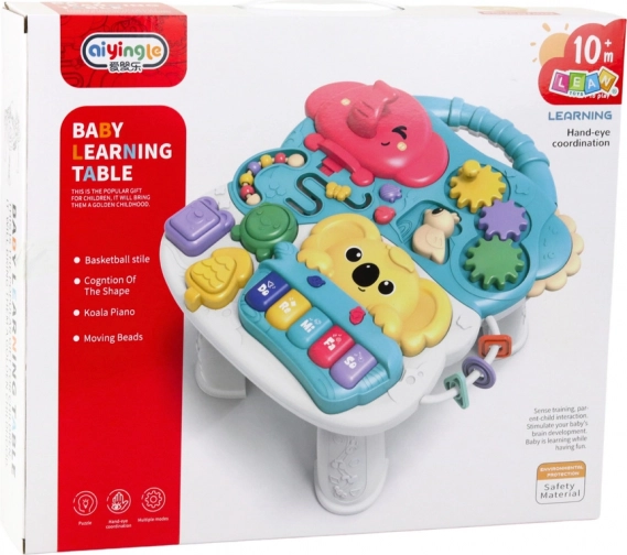 Interactive Educational Table for Children Pink