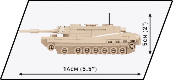 Construction Block Toy Abrams Tank