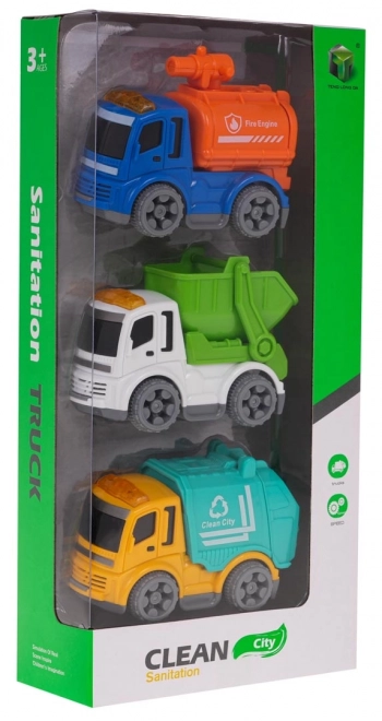 city vehicles toy set