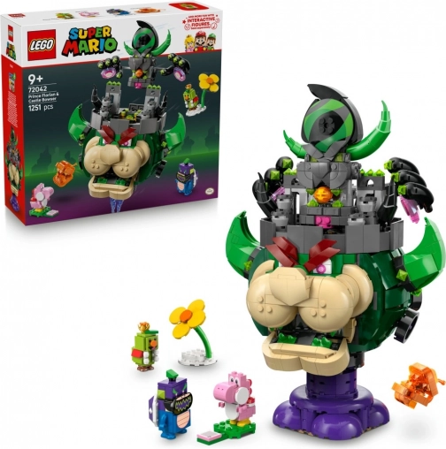 lego super mario principe florian e il castello di bowser