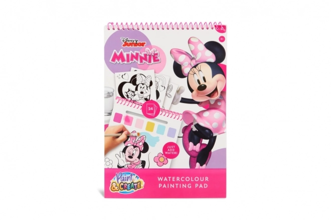 Disney Minnie Watercolor Coloring Book